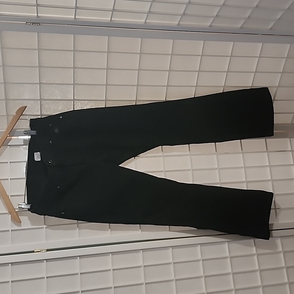 Harley Davidson Women Black Bootcut Jeans Size 8 x 31